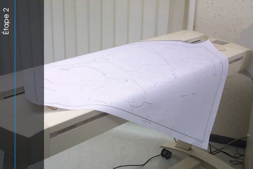 etape 2 - scannerisation plan 2D